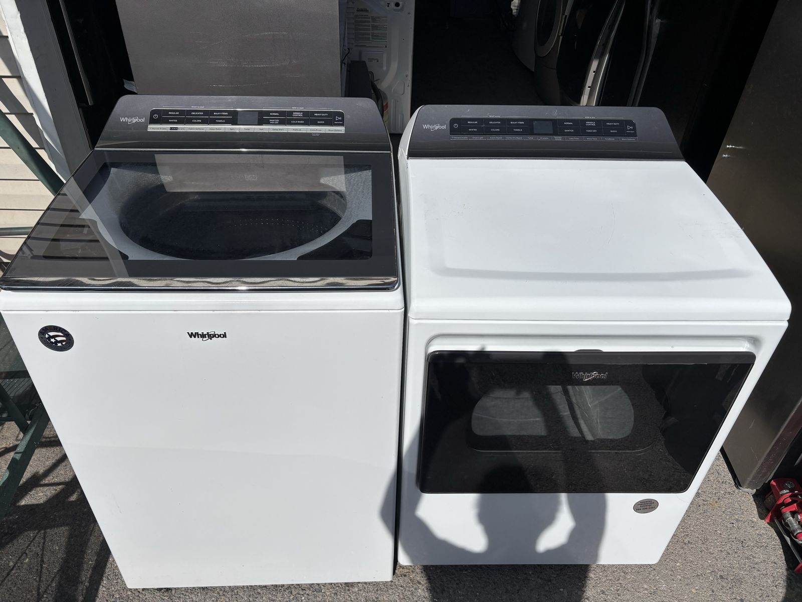 Whirlpool XL Capacity Washer & Dryer Free Delivery