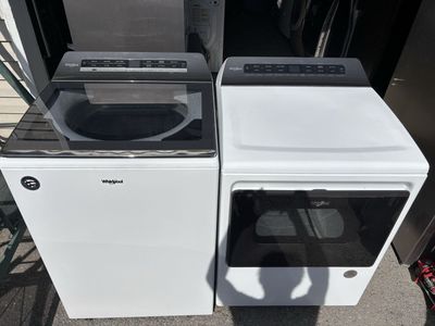 Whirlpool XL Capacity Washer & Dryer Free Delivery