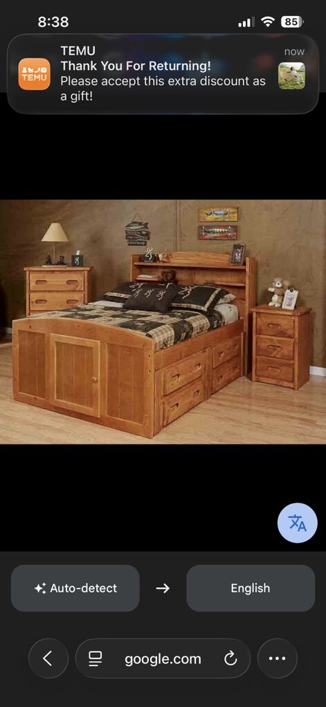 Bunkhouse Palamino Twin Captain Bed