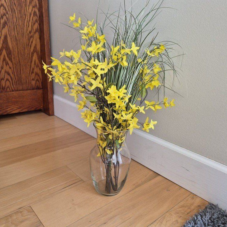 Vase with Yellow Flowers