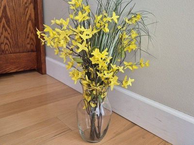 Vase with Yellow Flowers