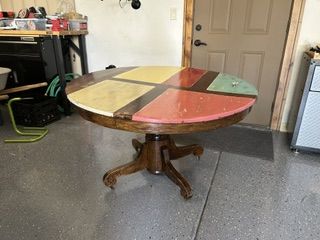 48" Solid wood dining table