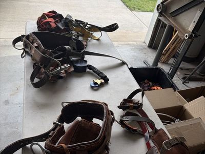 Professional Bashlin Lineman belts and gear