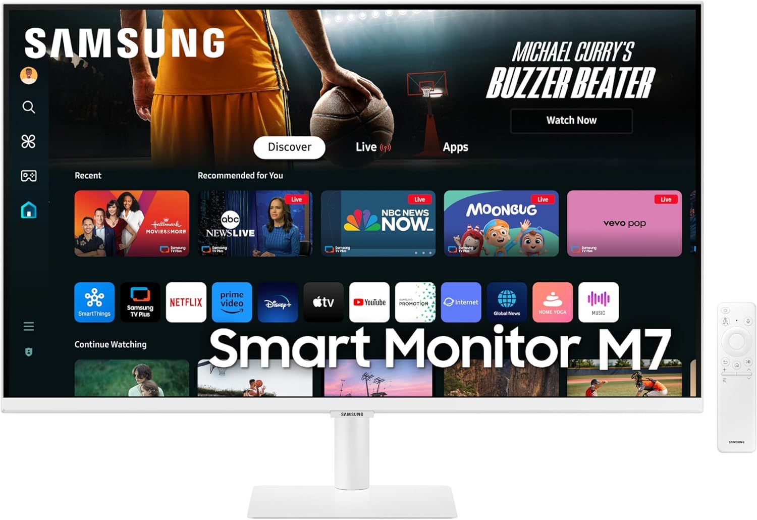32" Samsung Smart Monitor-M7