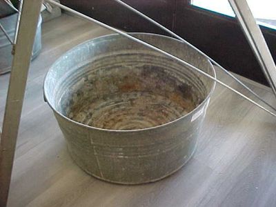Antique and Vintage Metal wash tub...several sizes and shapes....prices vary