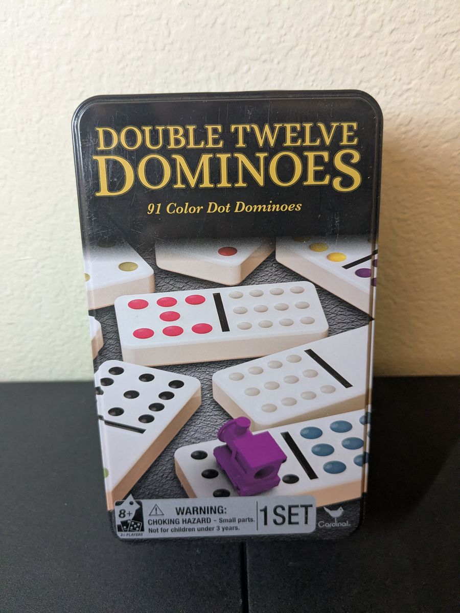 Double 12 Dominoes Set