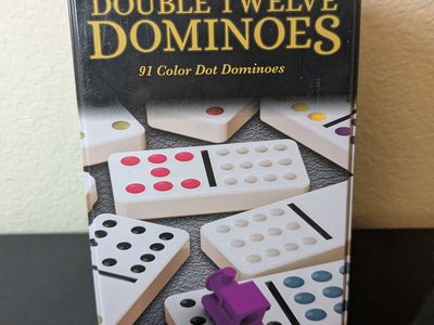 Double 12 Dominoes Set