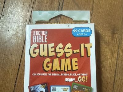 The Action Bible Guess It Game