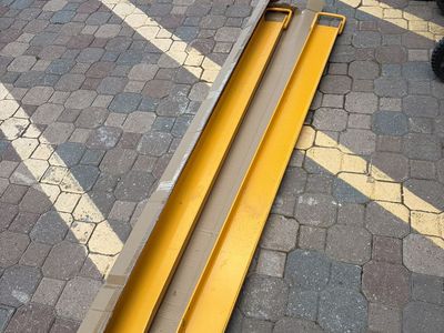 2 FORK EXTENSIONS - 4" W X 72" L - EXCELLENT CONDITION