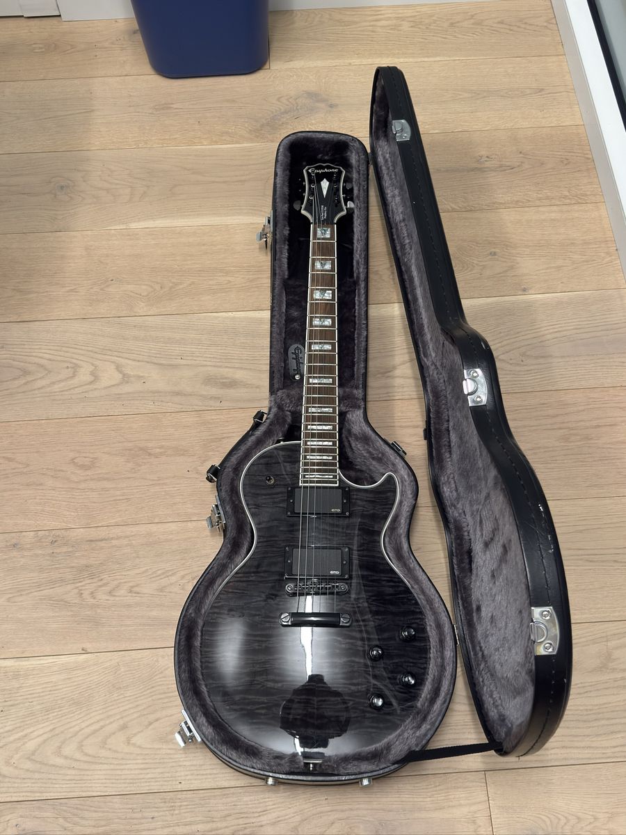 Epiphone Les Paul Prophecy Plus with Hard Case & Extras