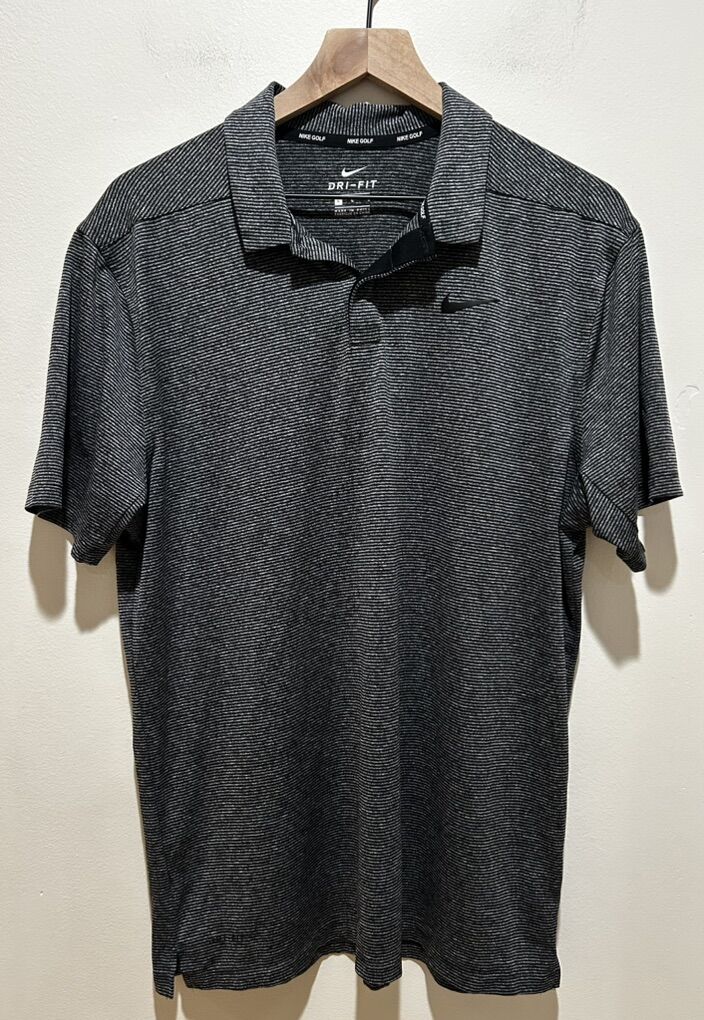 Nike Golf Dri-Fit Control Stripe Short Sleeve Polo