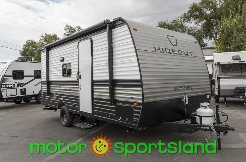 2026 Keystone Hideout 176BH Rear Living Room U-Shaped Dinette