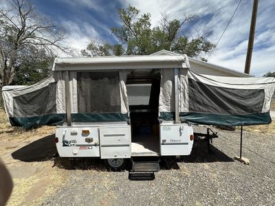 Coleman redwood trailer