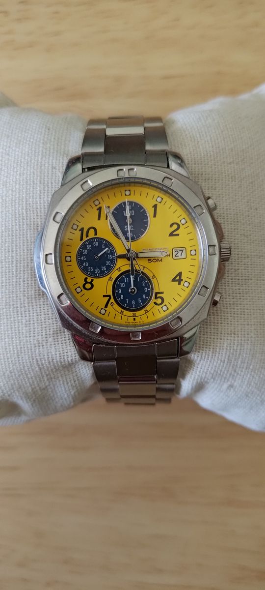 Seiko SND409 Chronograph Watch
