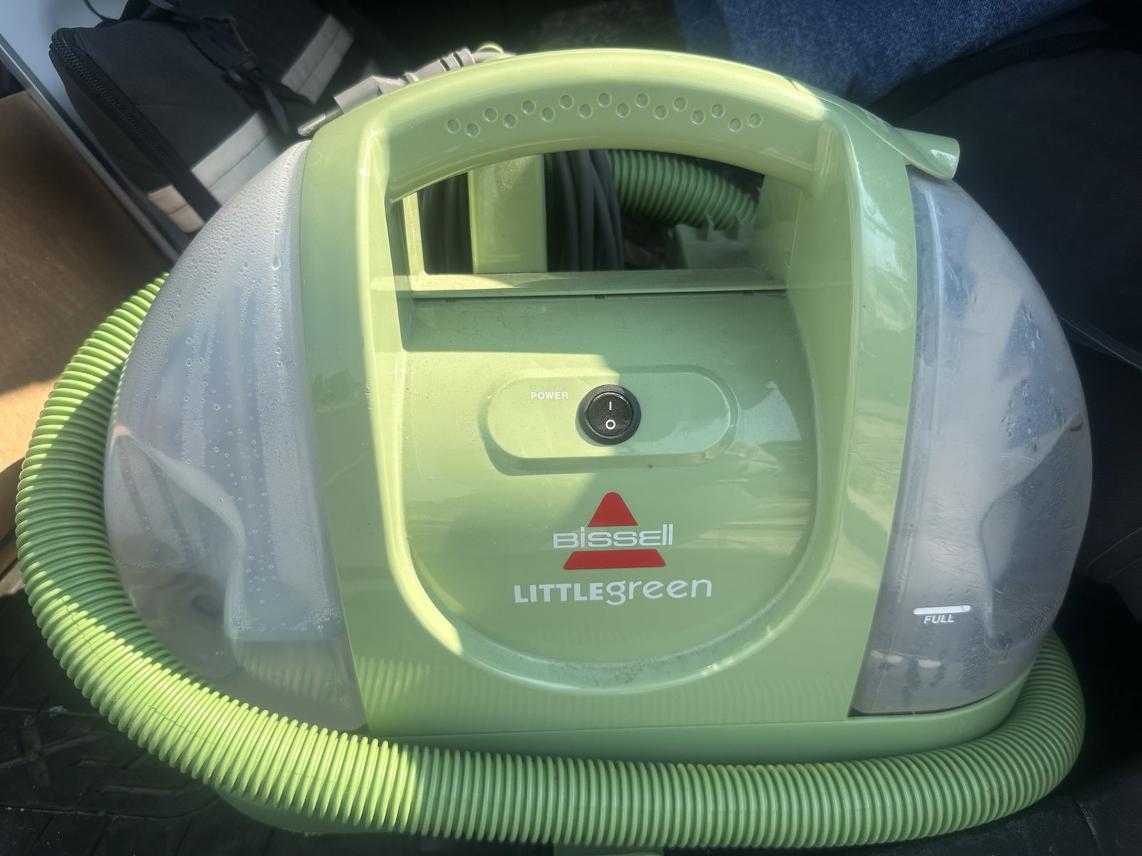 Bissell Little Green Portable Carpet & Upholstery Cleaner with Cleaning Solution