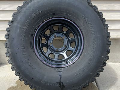 35” Spare Tire for Offroad Use