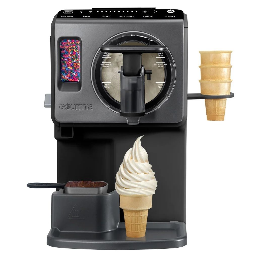 Gourmia GSI1020 2 Quart Automatic Soft Serve Ice Cream and Frozen Drink Maker 3333016 #104393