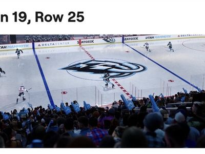 5/1 VGK vs Mammoth Game 6: Four lower-bowl tickets -- Section 19 row 25 ($600 per)