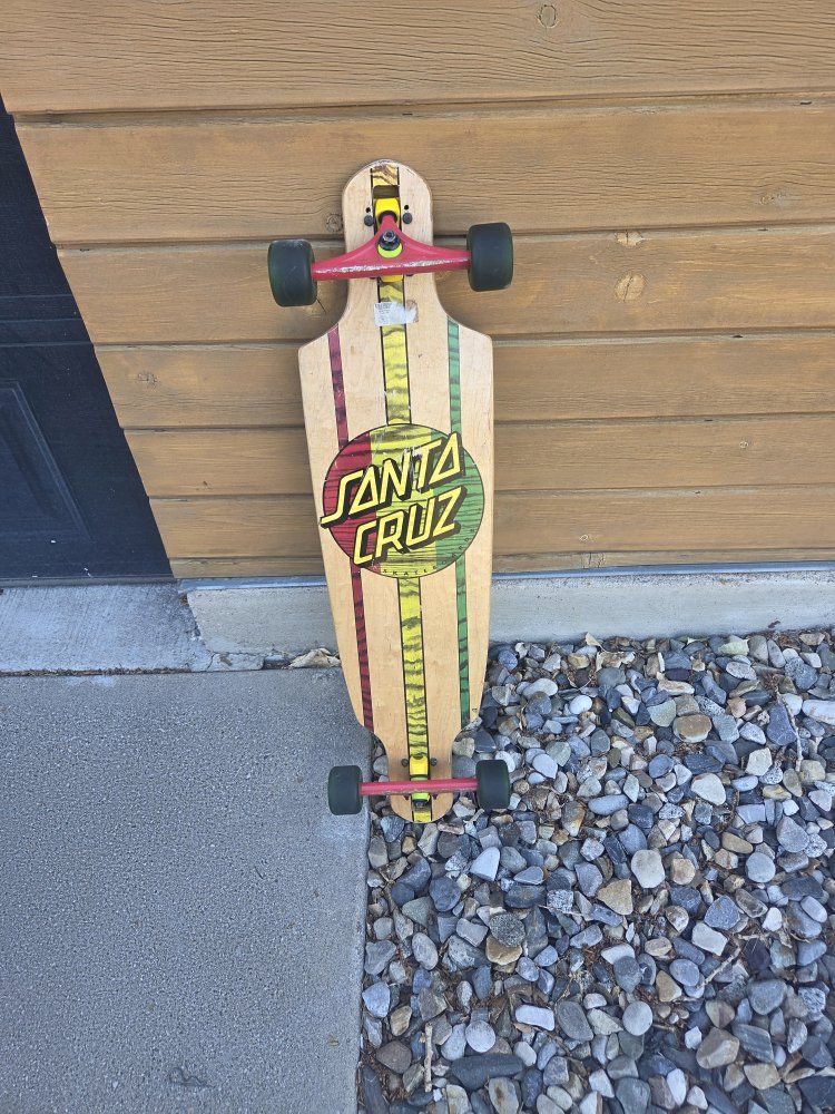 Santa Cruz's Rasta Drop Thru 35" Long Board
