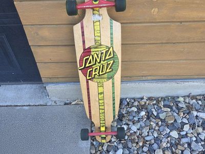 Santa Cruz's Rasta Drop Thru 35" Long Board