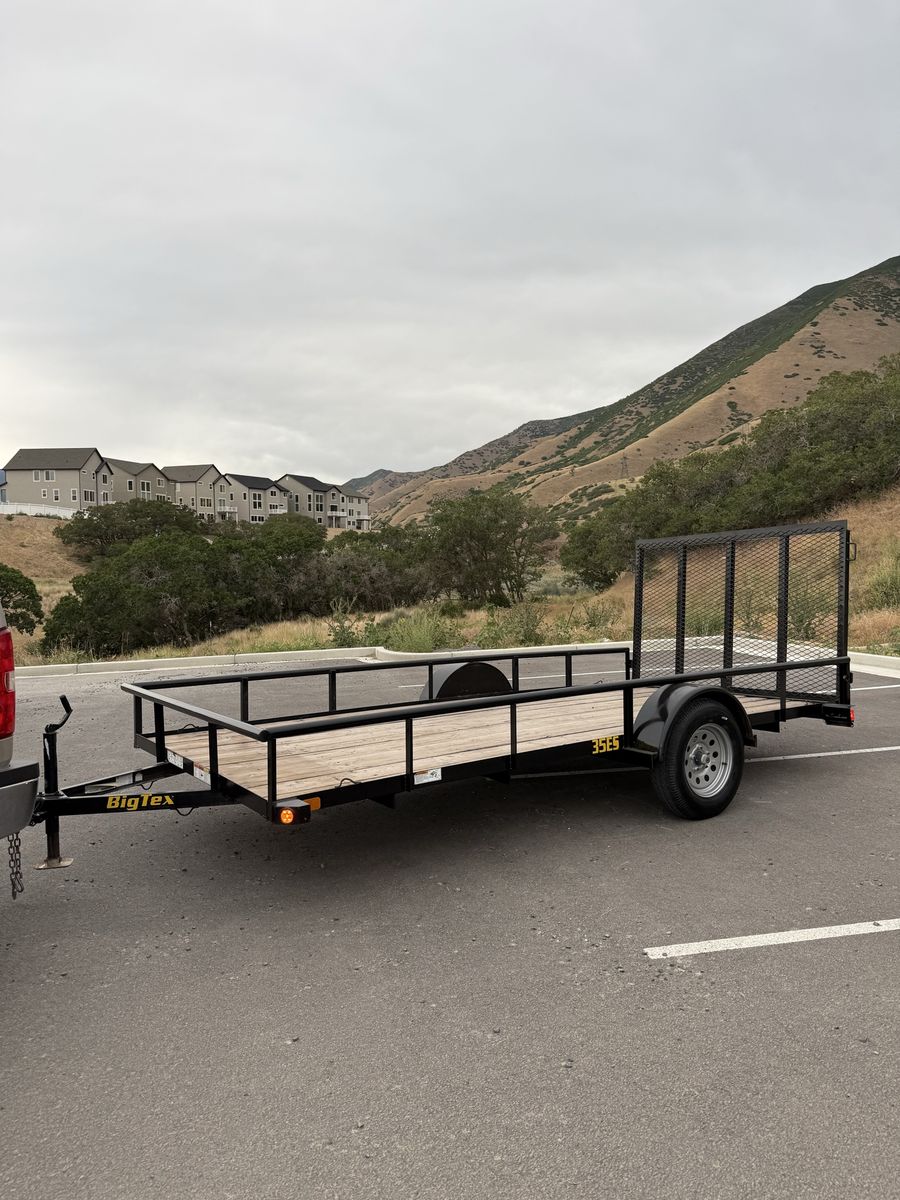 2020 Big Tex 7x14 utility trailer