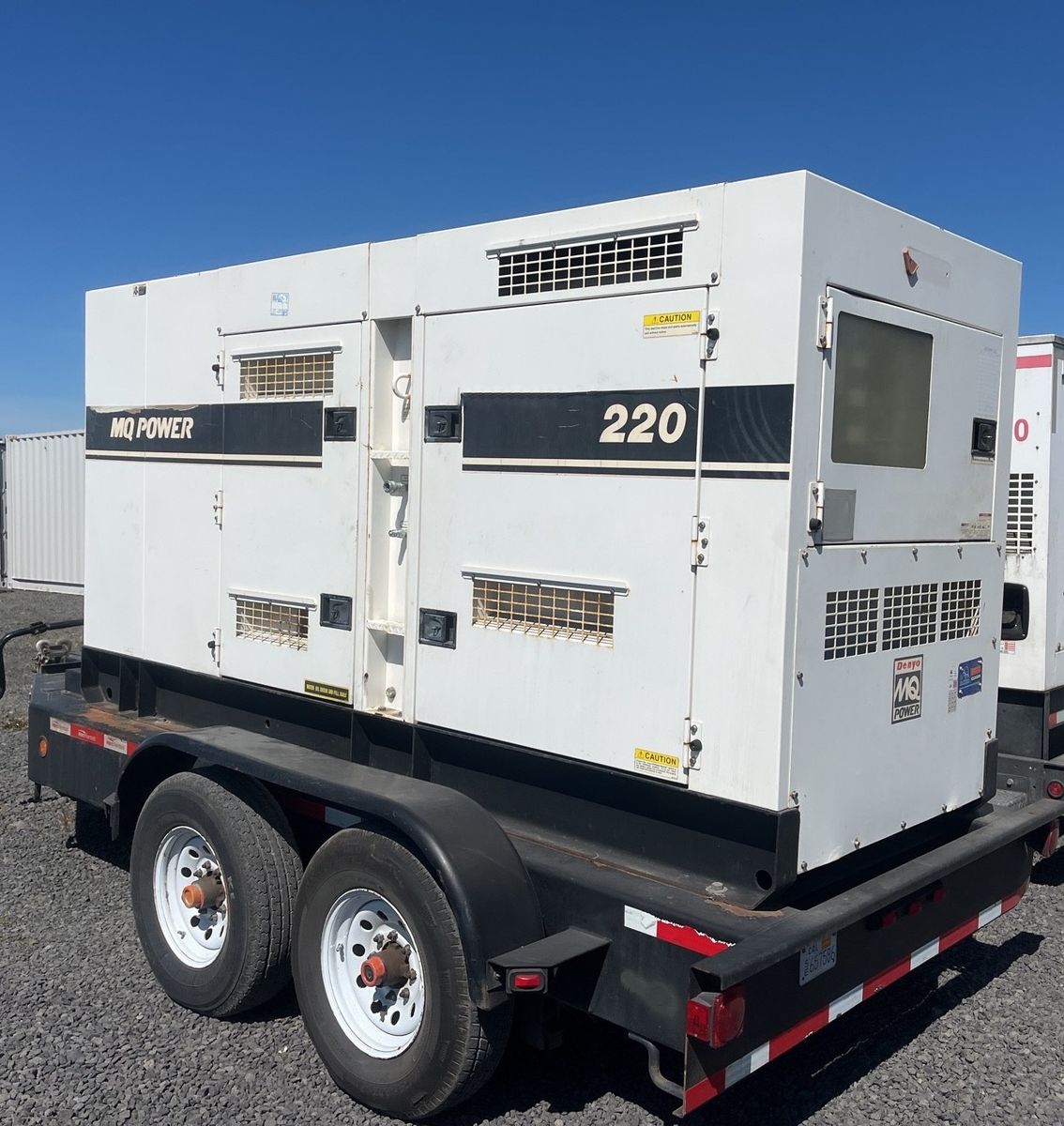2017 Multiquip DCA 220 Towable, Diesel Generator Set
