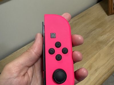 Pink Nintendo Switch Controller