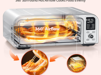 New in box 8-in-1 Countertop Toaster