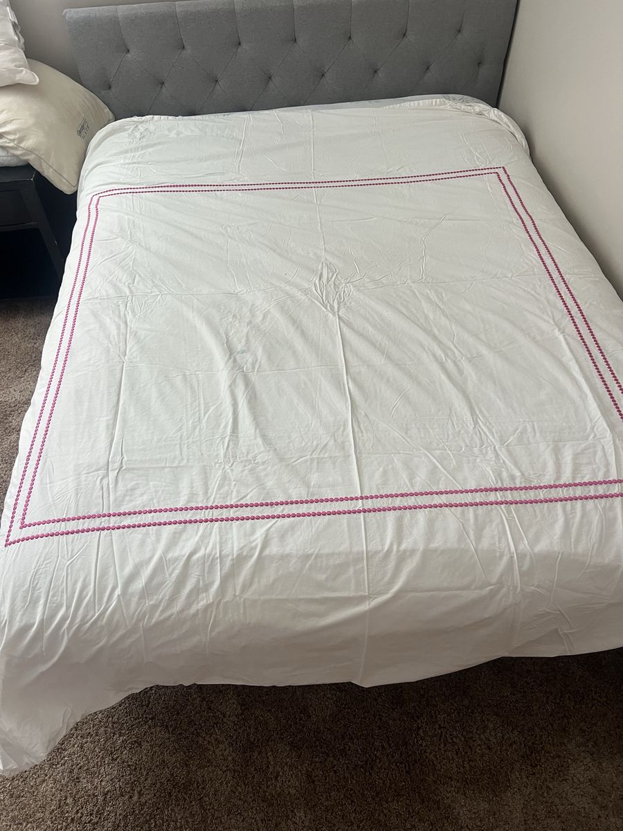 Pottery barn full/queen duvet cover