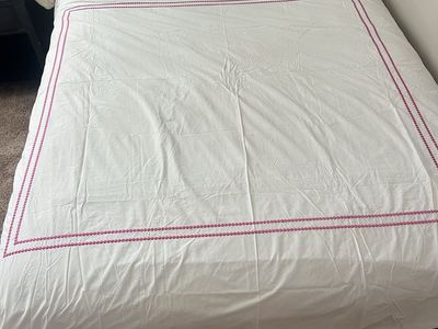 Pottery barn full/queen duvet cover
