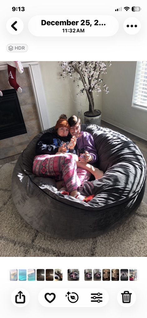 2 Jumbo Bean Bags $75 Ea