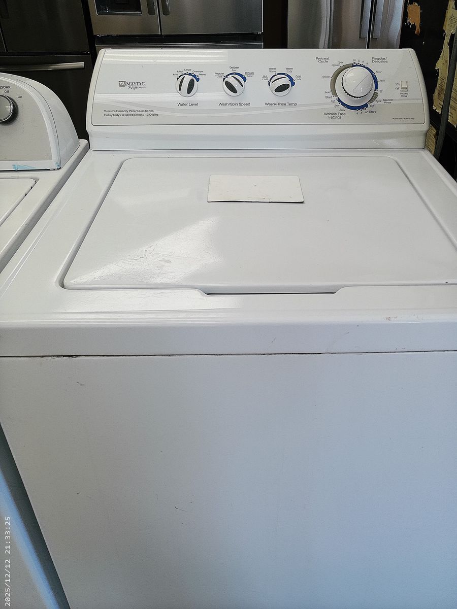 Maytag Large Capacity Top Load Washer~90 Day Guarantee