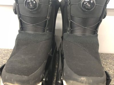 Used Burton Highshot X Step-on Snowboard Boot+Binding Womens 8.5