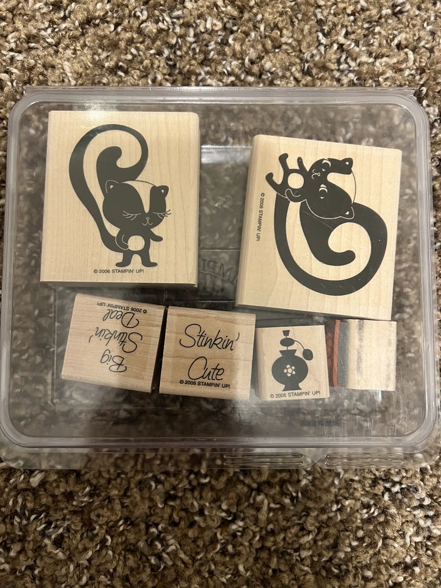 Stampin Up Rubber Stamp Collection