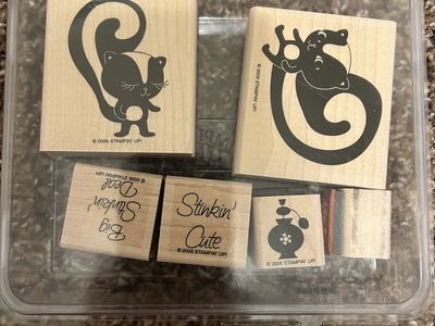 Stampin Up Rubber Stamp Collection