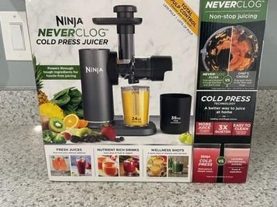 NINJA NeverClog Cold Press Juicer