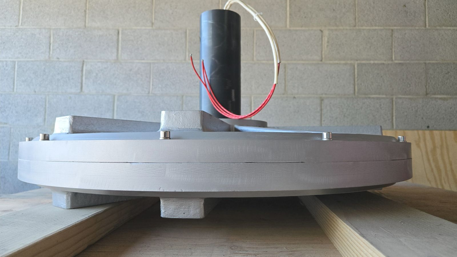 New 50kW 3-Phase AC Outer-Rotating Disc Generator
