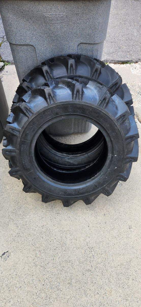 New 7-14 ATF AT-1630 R-1 Tractor Lug Tires 6 ply rated TUBELESS (Set of 2)