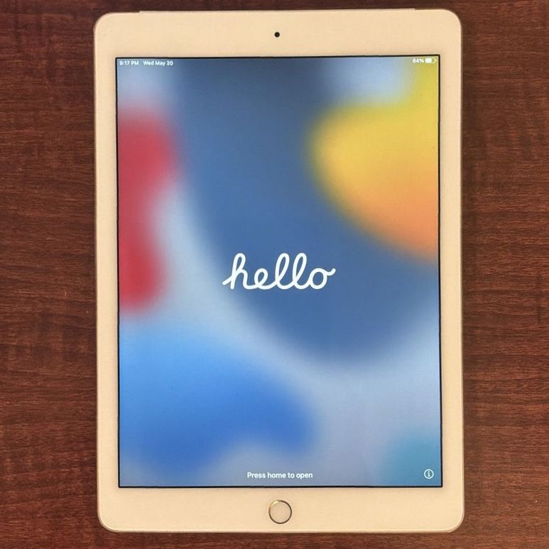 Apple iPad Air 2 WiFi + Cellular 64GB with waterproof case