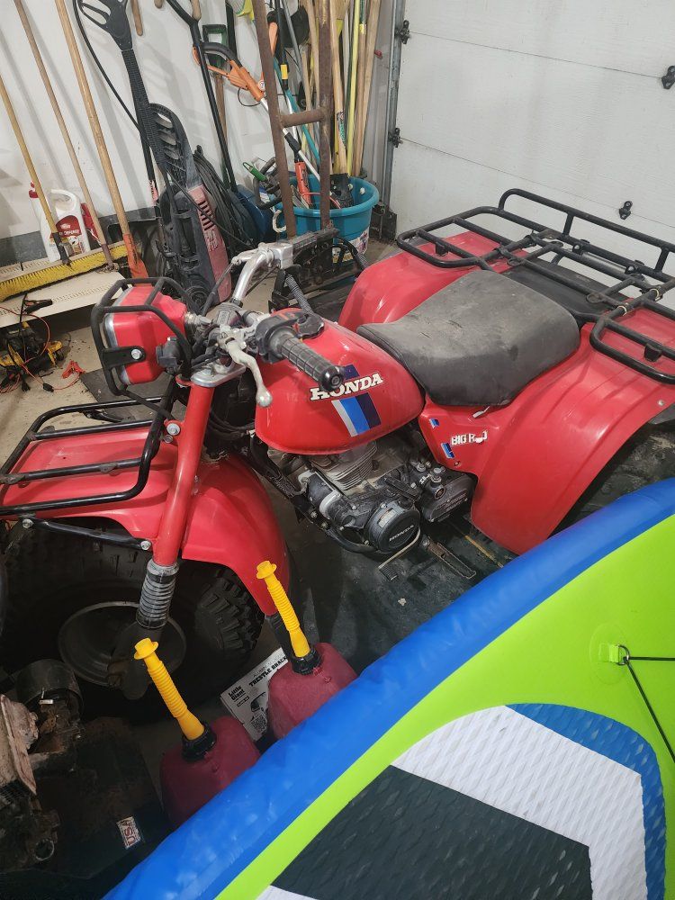 Vintage Honda Big Red ATC 3-Wheeler - Red