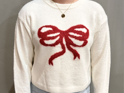 New - Cutest Bow Sweater (multiple Available)