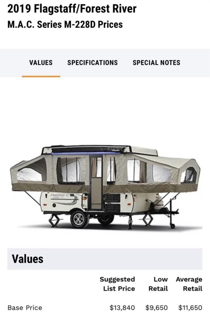 2019 Flagstaff MAC series m-228