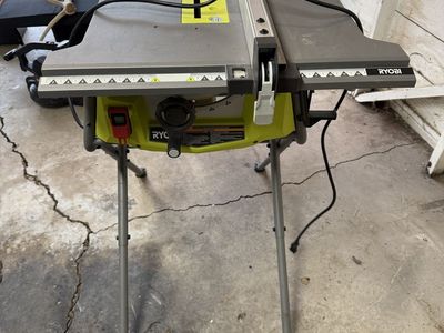 Ryobi Portable Table Saw with Stand