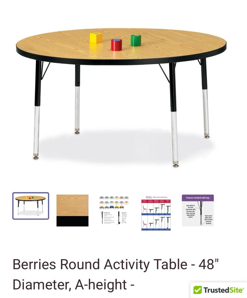 Tables 48 in Round 5 ct Commercial Grade