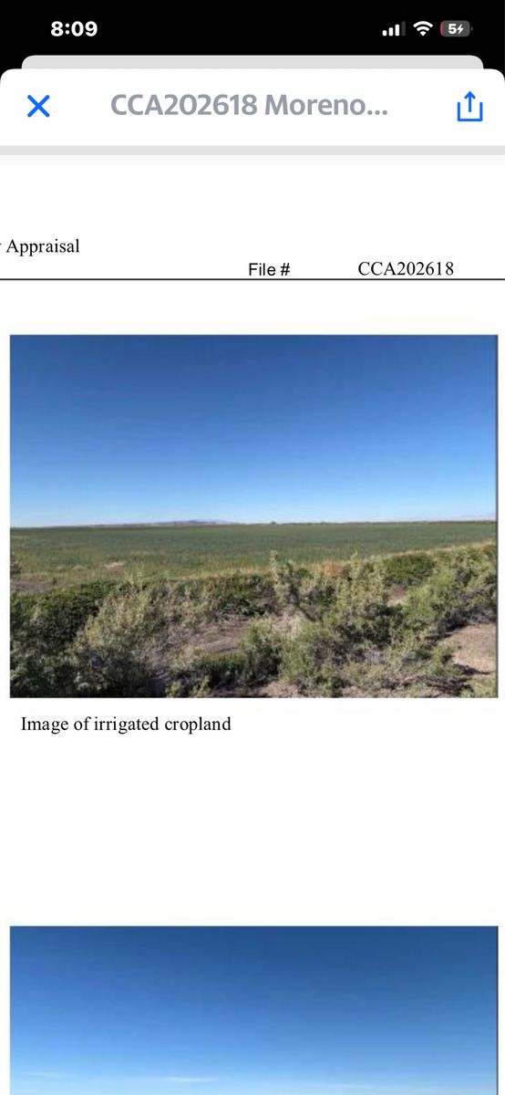 Farm land and water