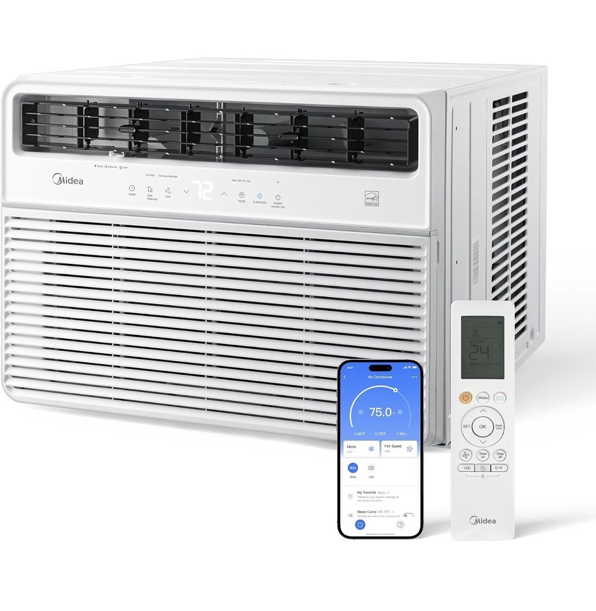NEW IN BOX Midea Inverter Window Air Conditioner 24,000 BTU retails for $740! 