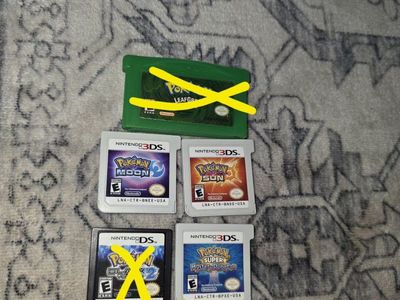 3ds Pokemon games ( prices in description?