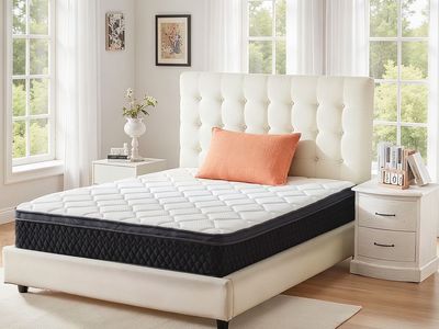 EDX Twin-XL Hybrid Mattress in a Box, 12-Inch Memory Foam & Pocket Springs brand new