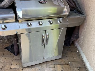 Char-Broil Commercial Series 4-Burner Gas Grill - Stainless Steel . Free