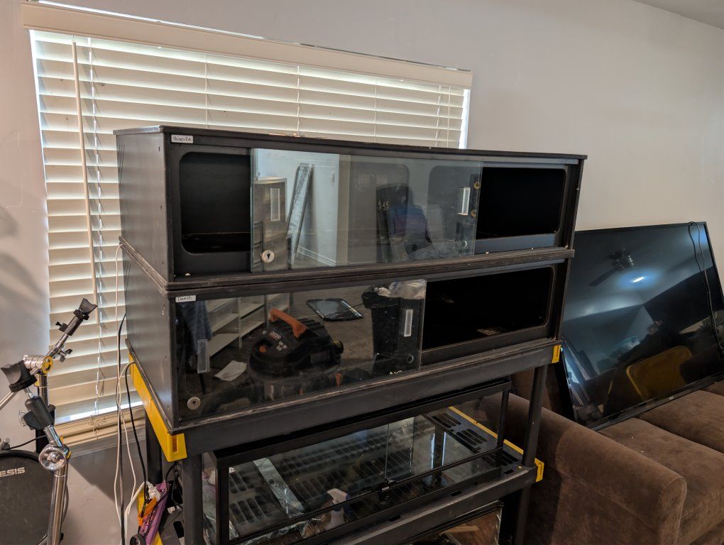 2 PVC 3'x1' PVC enclosures